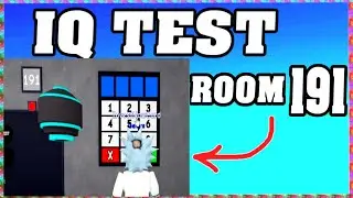ROOM 191 IQ TEST Roblox Walkthrough 🧠 [Full Guide English]
