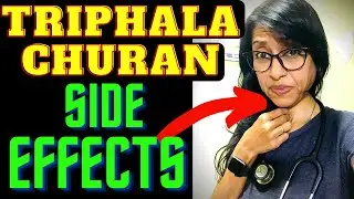 🌿 TRIPHALA चूरन से SIDE EFFECTS 😩 l Top 5 SHOCKING SIDE EFFECTS OF TRIPHALA 💐🌳 by Dr Rupal (Hindi)