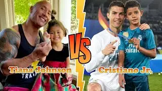 Cristiano Jr. Vs Tiana Gia Johnson (Dwayne Johnson's Daughter) Transformation ★ From 00 To Now