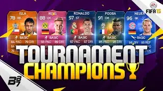 NEW BEGINNINGS  TOURNAMENT CHAMPIONS SQUAD BUILDER! w/ RB RONALDO! | FIFA 15