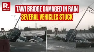 Video Shows Jammu&rsquo;s Critical Tawi Bridge Damaged In Flood And Rain; Rescue Ops On