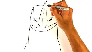 EASY How to Draw THE SEA BEAST - RED