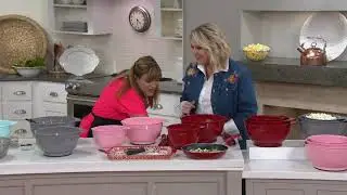 KitchenAid Set of 3 Non-Slip Mixing Bowls on QVC