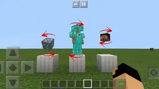 MCPE How To Make Any Item Spin | Command Block Creation