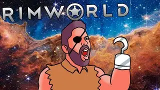 Piratas Espaciais Cobradores de Impostos! Explorando a NOVA DLC | Rimworld Odyssey #01