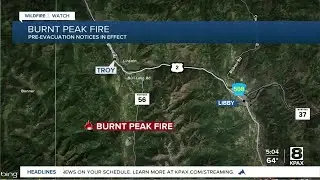 Burnt Peak Fire Update: 7.12