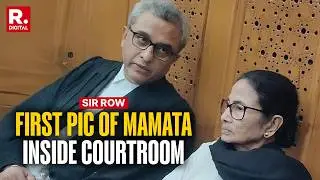 SIR Row: First Pic Of CM Mamata Banerjee Seated Inside Courtroom With Her Legal Team