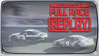 Bill Elliott dominates 1989 Autoworks 500 from Phoenix Raceway | NASCAR Classic Full Race Replay