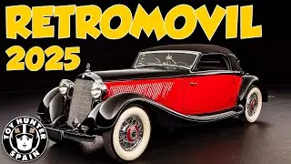 RETROM&Oacute;VIL 2025: La Mejor Feria de COCHES y MOTOS CL&Aacute;SICAS de Madrid | Joyas Hist&oacute;ricas en IFEMA