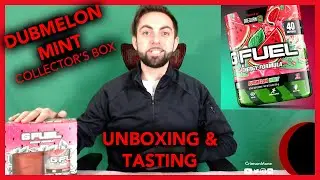 DUBMELON MINT G FUEL Collector's Box Unboxing & Tasting