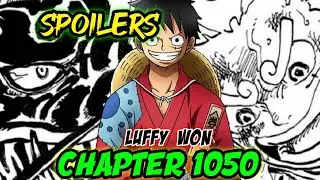 ONE PIECE CHAPTER 1050 SPOILERS | LUFFY WON | LUFFY VS KAIDO [IN HINDI]