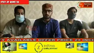 Adv Sayed Waseem UL Hassan President JKPP Demands Mass Promotion of All students of Jammu and Kashm