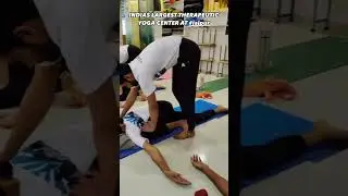 Advanced yoga therapy master (level3) started at#yogapeacesansthan