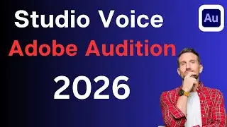 How to make your raw voice Studio quality in Adobe Audition in 2025