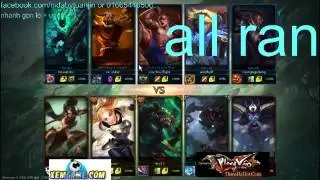Tuấn jin .nidalee dual vs alistar nh&agrave; m&igrave;nh =]
