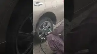 Lexus car repair tire patch #fix #tiremaintenance #caretire #tirerepair #tirepatching @Fixtire786