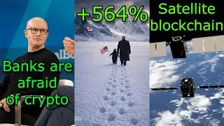 CRYPTONEWS:Banks are afraid of us, PENGUIN skyrocketed 564%, currency with satellites