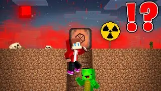 BLOOD POISON GAS vs JJ and Mikey Doomsday Bunker in Minecraft! - Maizen