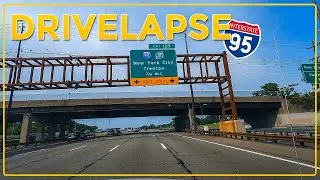 MATAWAN, NJ TO UNION CITY, NJ │ DRIVELAPSE