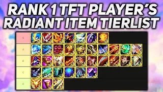 C9 K3SOJU'S SET 5.5 RADIANT ITEM TIERLIST | BEST IN SLOT ALL CARRIES/FRONTLINE | Teamfight Tactics