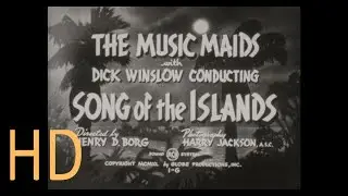 1st Release Soundie Song of the Island Music Maids January 1941 Dick Winslow Hawaiian Hula HD