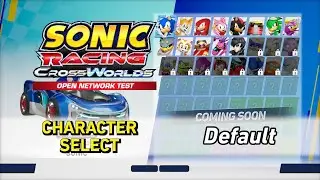 Character Select - Sonic Racing CrossWorlds OST