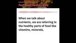 🎙️ English Podcast - Fast Food Restaurants