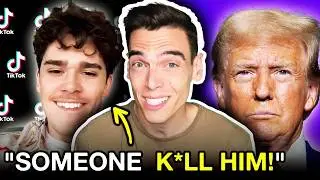 TikTok &ldquo;influencers&rdquo; KEEP threatening Trump (this is sick!)