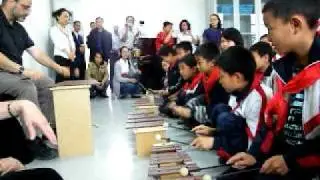 Rob Amchin&mdash;Explorations with barred percussion at Xiang-e School DuJiangYan Sichuan China
