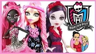 Monster High Ghouleberities in Londoom Oyuncak Bebekleri Elissabat Caty Noir Viperine Gorgon
