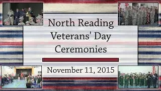 North Reading Veteran's Day Ceremonies 2015