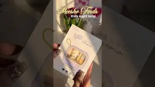 Meesho Finds Cutest kids night lamp🛋️✨❤️| #meeshofinds #cutefinds #amazonfinds #haul #unboxing