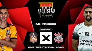 SEMIFINAL - Magnus Futsal x Corinthians Futsal | PAULISTA ADULTO - AO VIVO