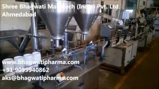 Automatic Two head powder filling machine