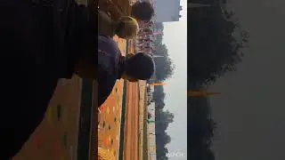 26 January Etawah police line ground pared# Happy republic day 