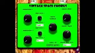 Vintage Space Chorus VST Demo by Softrave