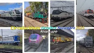 Contenido: Circulaciónes Ferroviarias Comunidad Octubre/Noviembre 2025