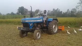 Sonalika di 740 with rotavator