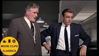 Goldfinger (1964) - Bond and Q