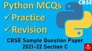 CBSE | Sample Python Question Paper 2021-22: Section C