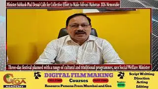 Minister Subhash Phal Dessai Calls for Collective Effort to Make Adivasi Mahotsav 2026 Memorable