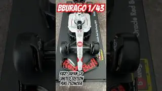Extreme rare Bburago F1 RB21 Limited Edition Japan GP Yuki Tsonoda 2025 #diecast #bburago #f1