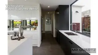 Кварцевый камень Technistone Noble Supreme White