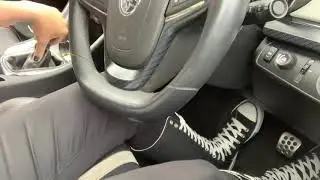 Holden Ute SSV VF Speed Schifting with Converse xxhi knee Hi Boots