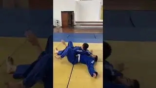 Kata Guruma Variation by Sensei Donny Darmawan (Blue Judogi & Blackbelt) & Arif (Blue Judogi)
