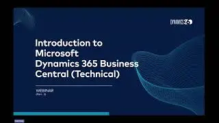 Technical Introduction to Microsoft Dynamics 356 Business Central in Urdu -  Part 2