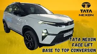 TATA NEXON FACE LIFT - BASE TO TOP CONVERSION #afto #coimbatore #tatanexon #nexon