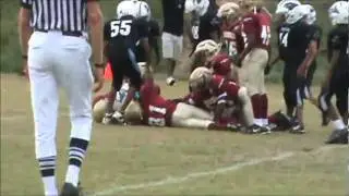 N E Seminoles Jr Pee Wee Game 2 - 2010 - Highlights Here Comes The Boom