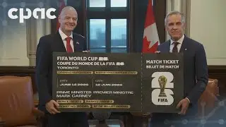 PM Carney meets with president of FIFA &ndash; October 10, 2025