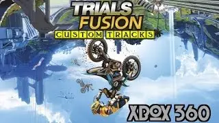 Trials Fusion Gameplay-Xbox 360:20 Custom Tracks(0 Faults)Gold/Platinum